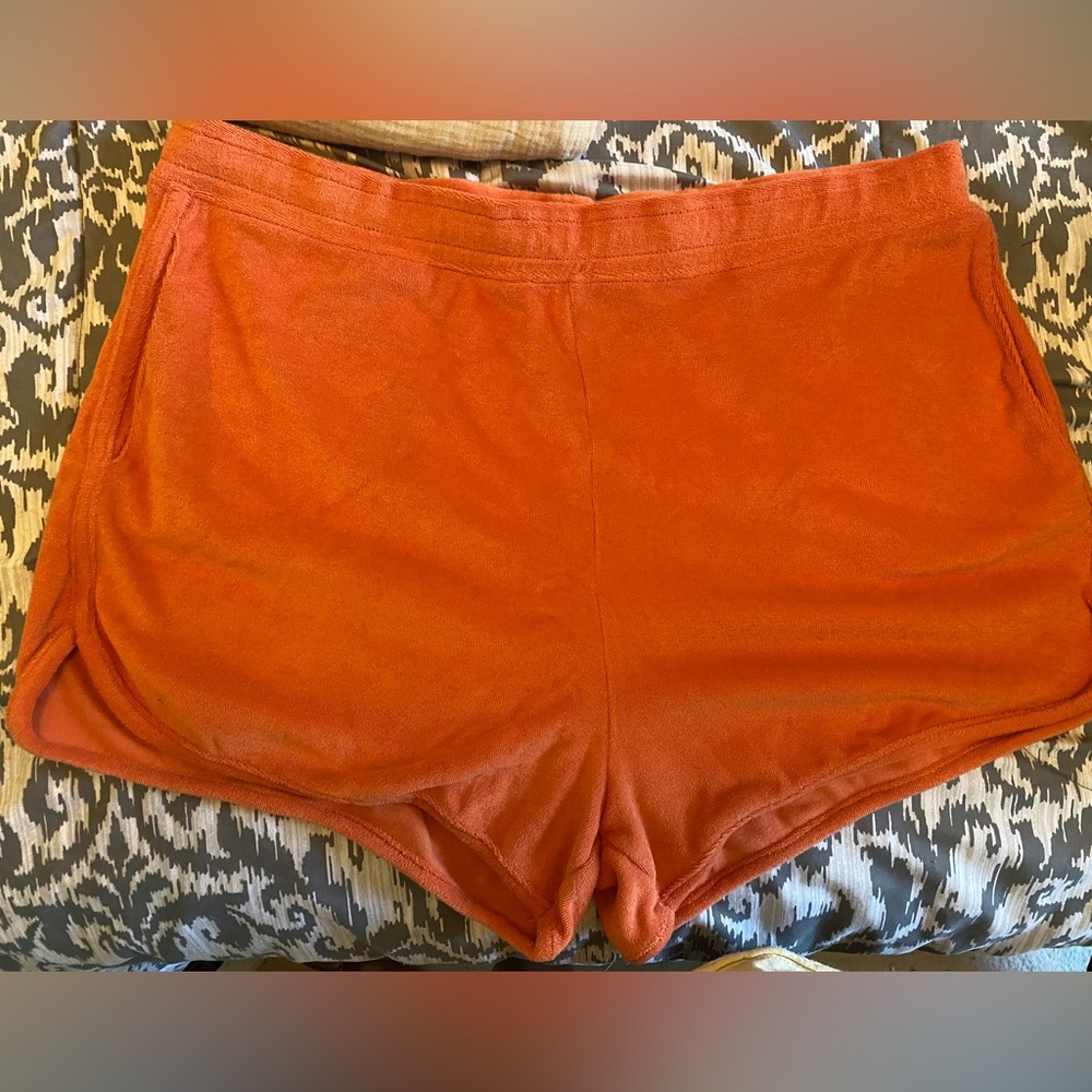 American Eagle Terry Short - Coral Crush 🦅